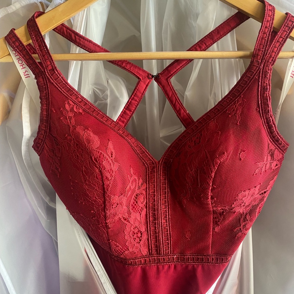 Burgundy bridesmaids dress NWT